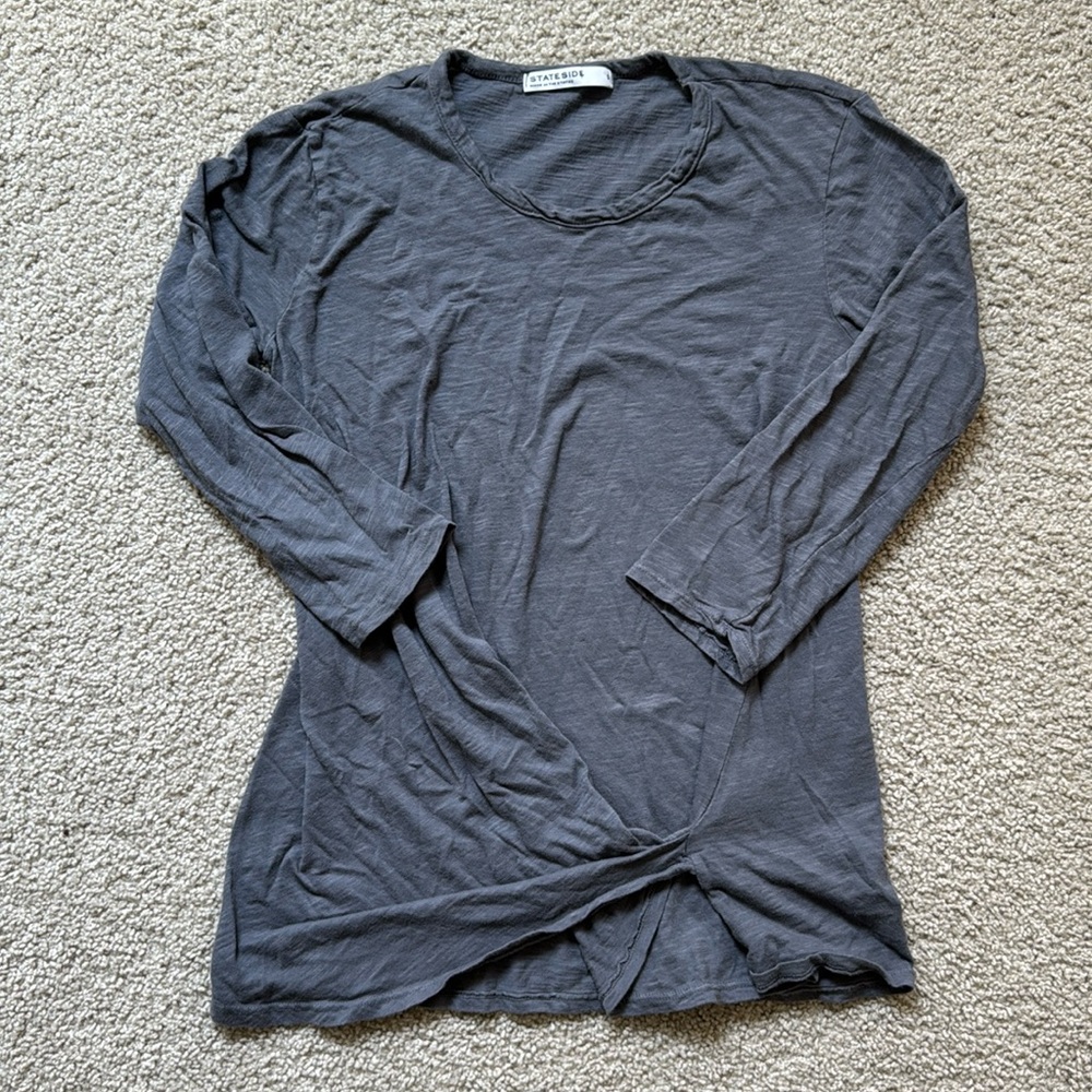Stateside Twisted Grey Shirt (Small)